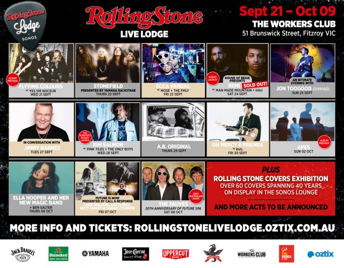Rolling Stone Live Lodge